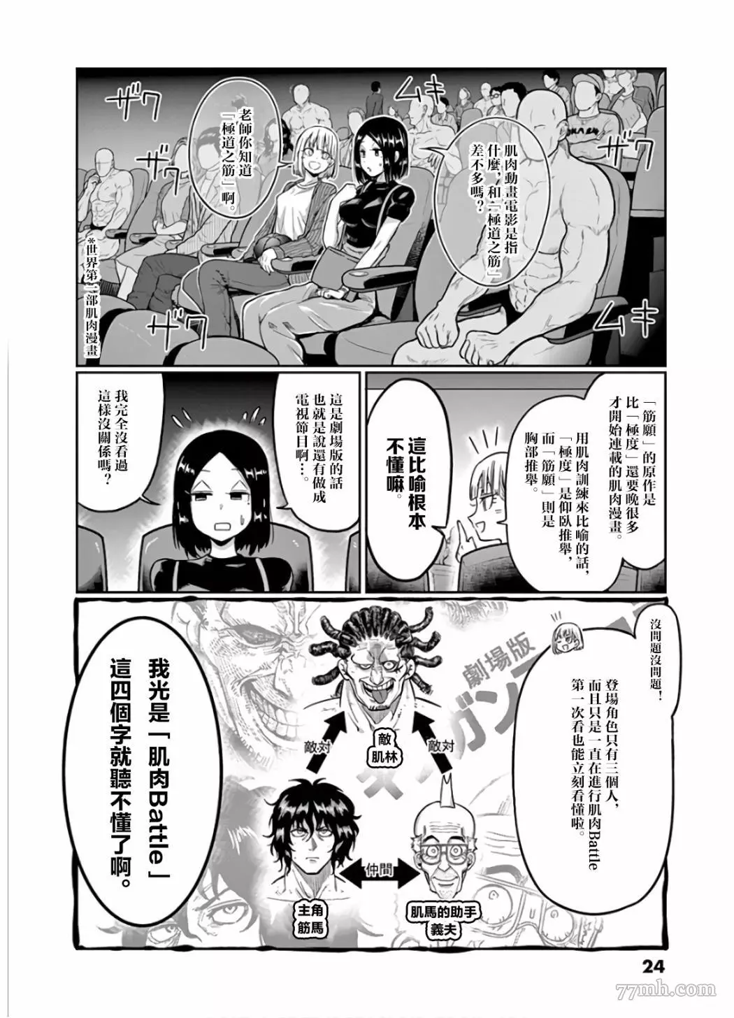 哑铃一般举多重漫画,第66话4图