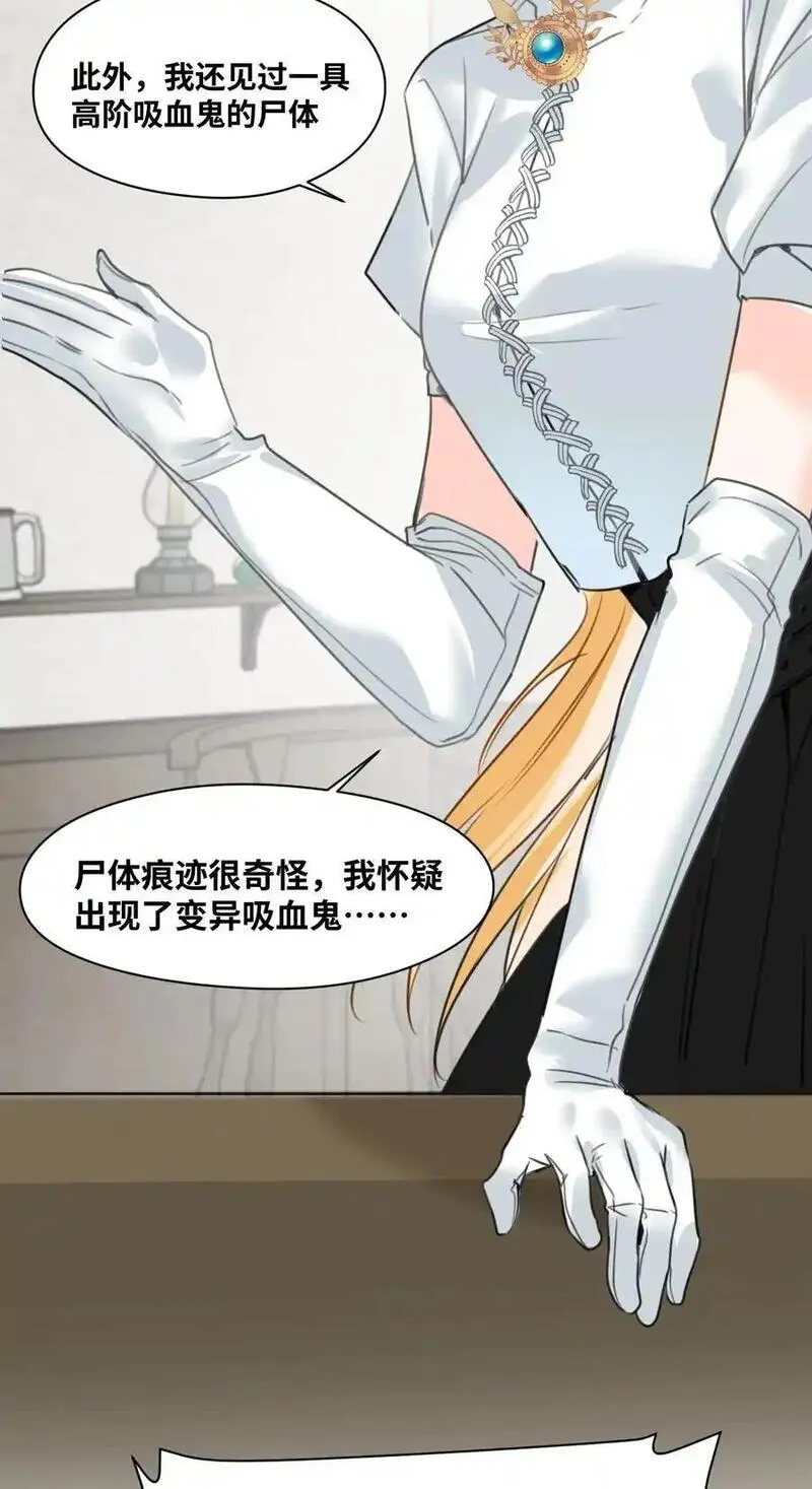 吸血鬼小姐的欺负游戏漫画,025 黑暗中的影子22图