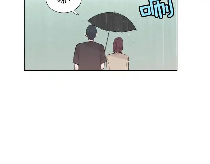 触摸到你的心跳漫画,第30话 雨中的米酒49图