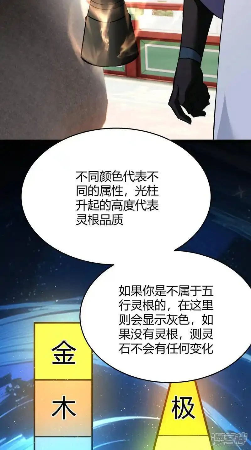 我夺舍了系统玩家笔趣阁漫画,第28话 测灵根31图