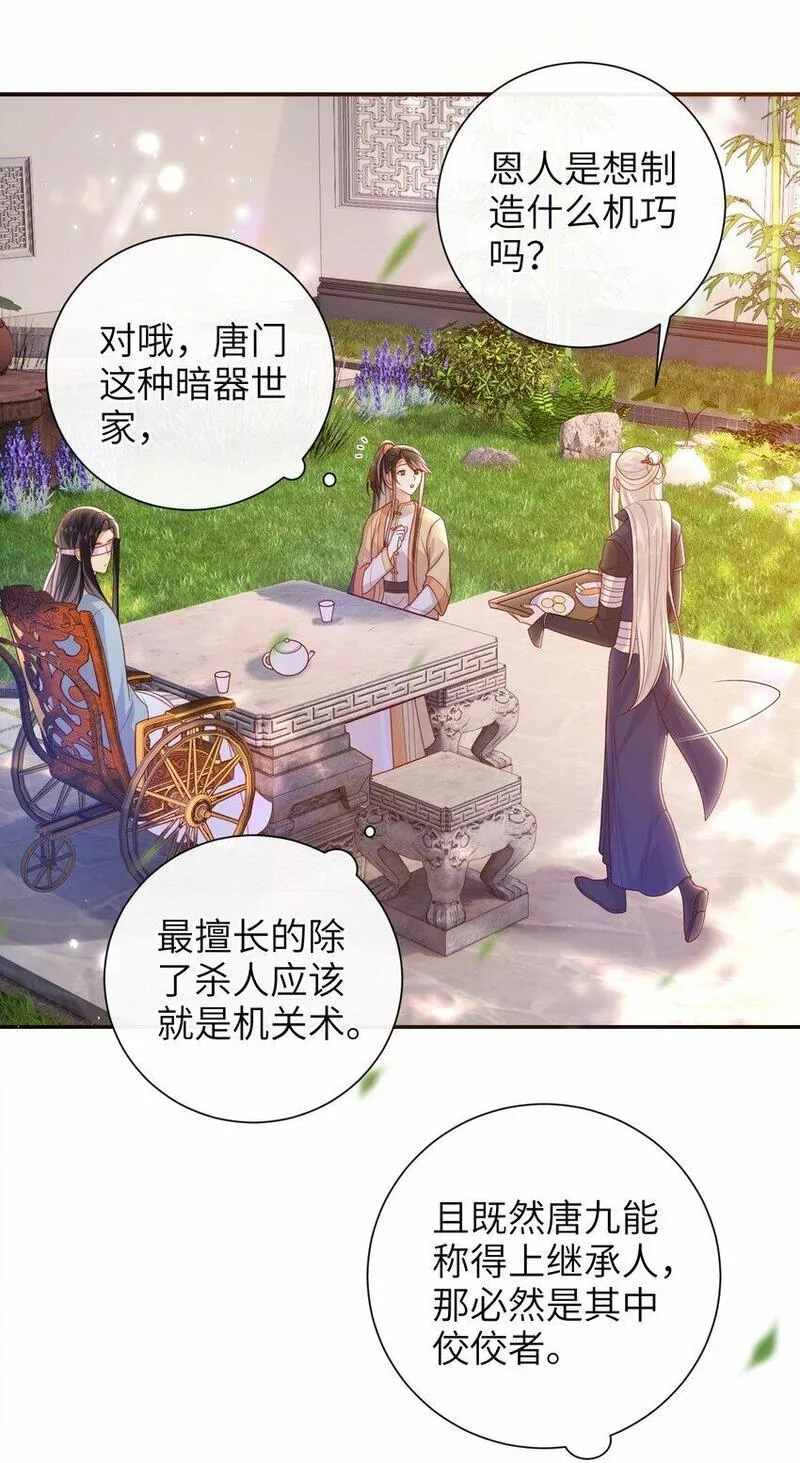 大佬要嫁盲夫君漫画,051 他今天很不对头23图