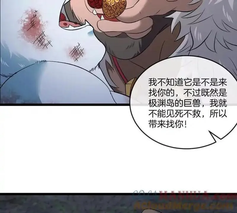 重生为怪兽什么鬼漫画,第136话 重伤的大熊19图