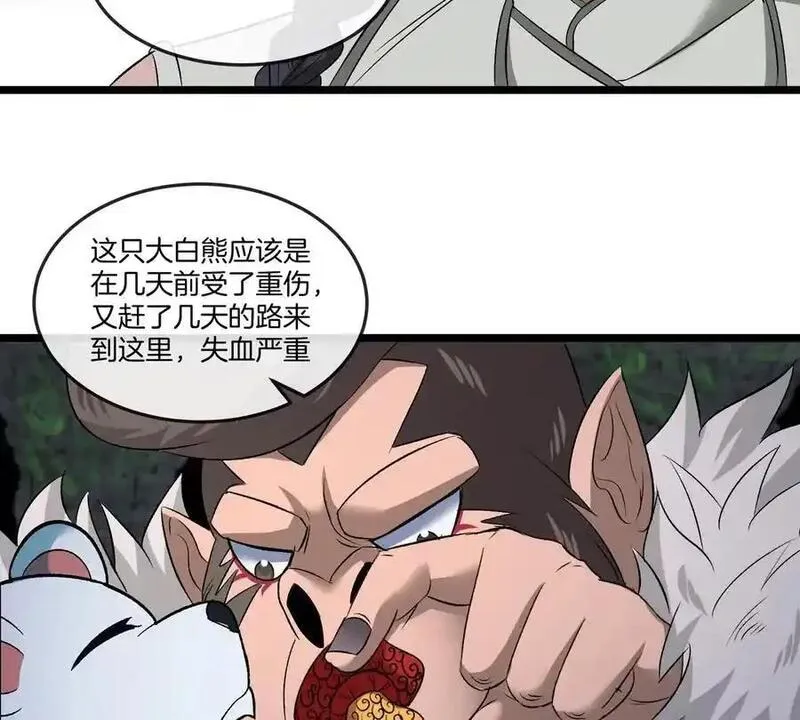 重生为怪兽什么鬼漫画,第136话 重伤的大熊18图