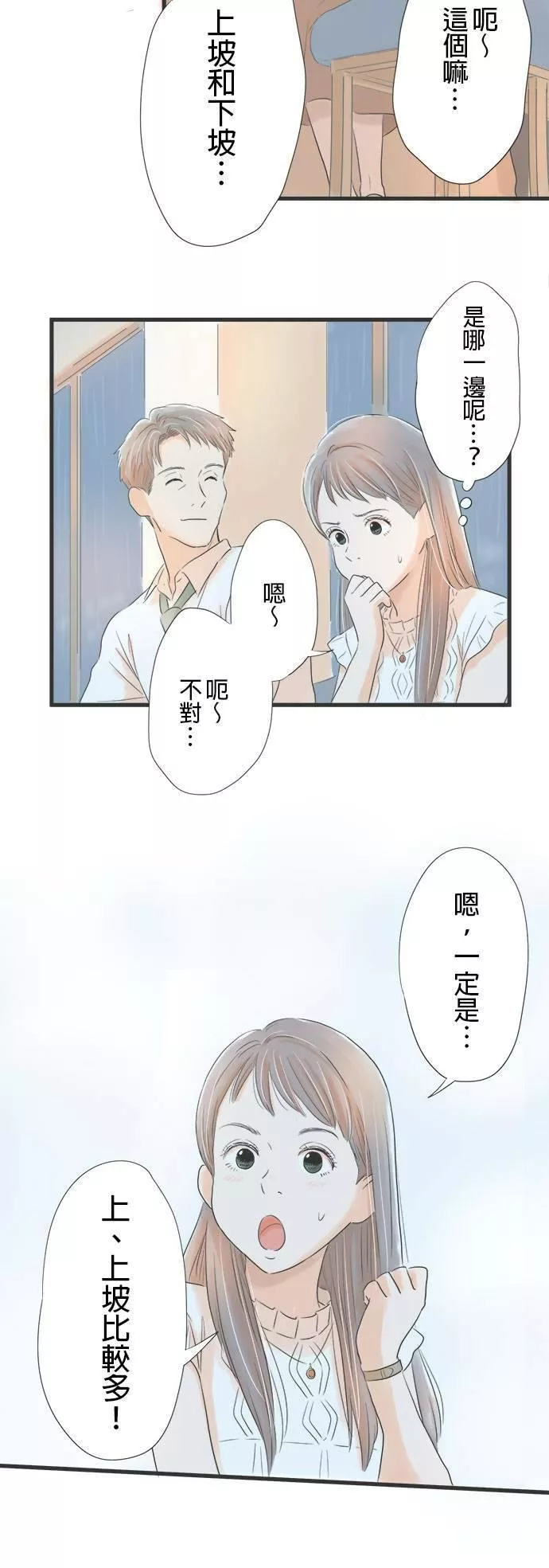 重要的日子总是雨漫画,第5话 上坡与下坡12图