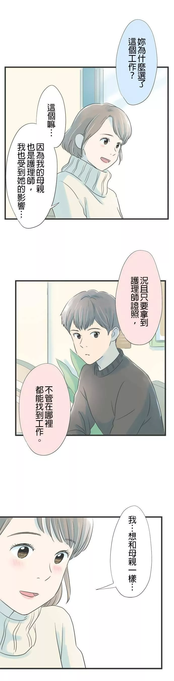 重要的日子总是雨漫画,第17话 你问我答21图