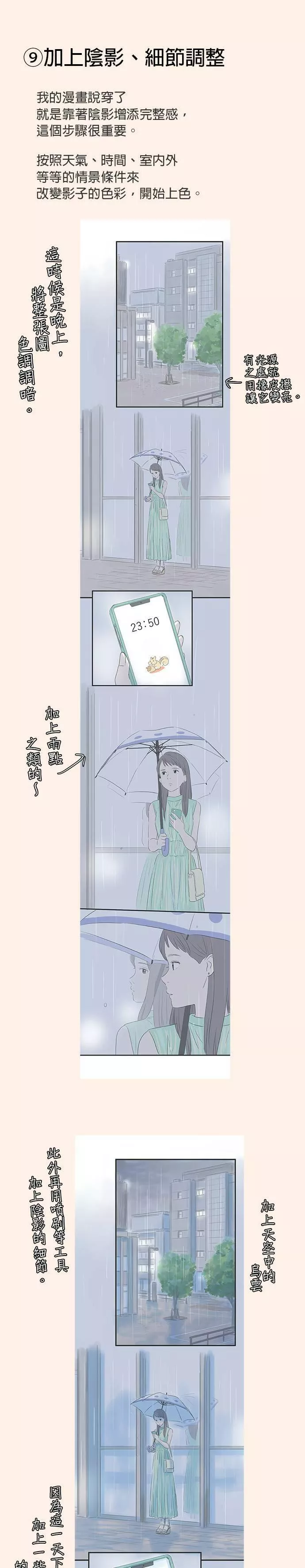 重要的日子总是雨漫画,休刊特别篇410图