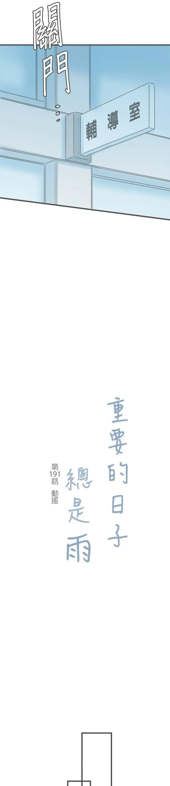 重要的日子总是雨漫画,第190话 不乐见的提议48图