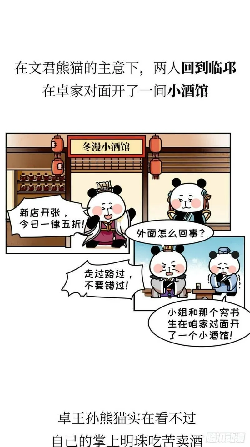 熊猫文豪天团漫画,第7话 熊侣夜奔28图