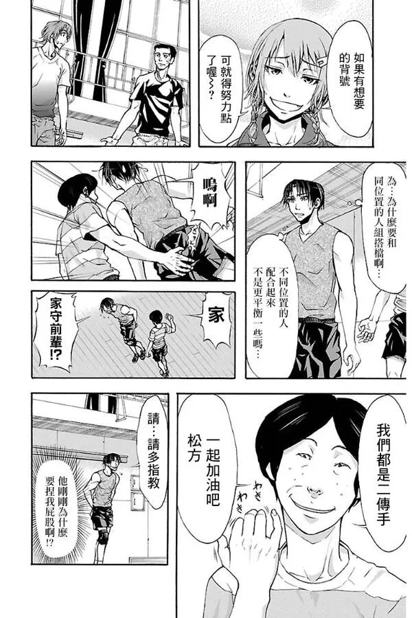 钢索发球漫画,第5话 高中水准4图