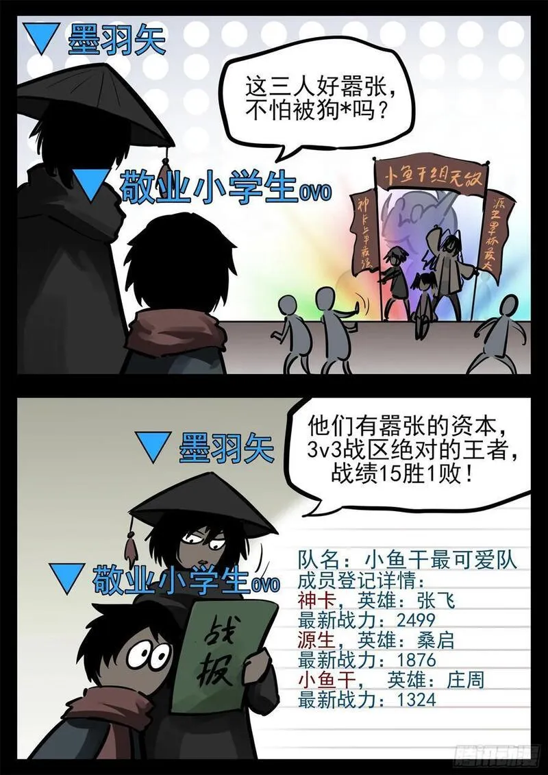 末日边境·王者荣耀篇漫画,第二百六十一章 竞技场8图