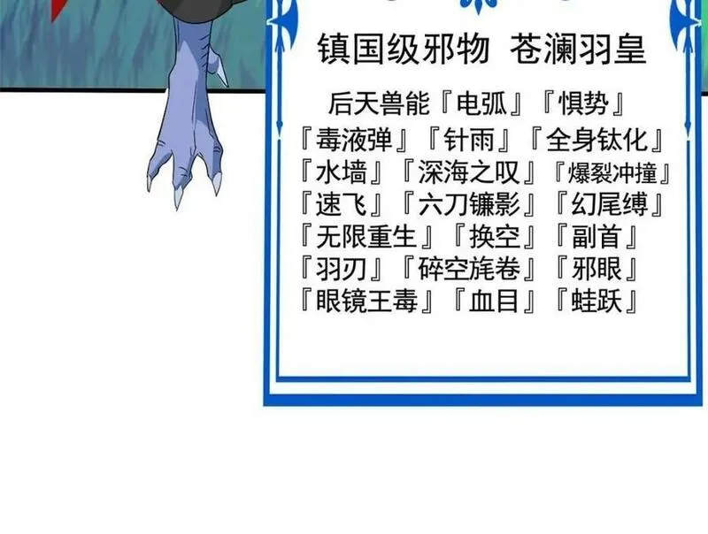 从精神病院走出的强者漫画,178 镇国之鸡，苍澜羽皇50图