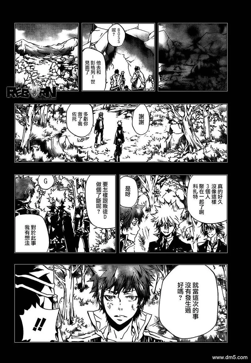 家庭教师REBORN漫画,第333话 誓言6图