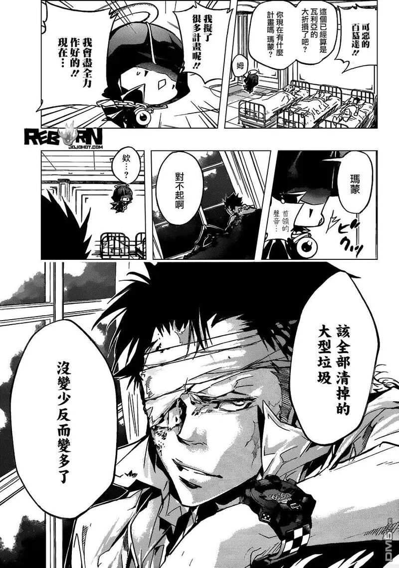 家庭教师reborn最燃bgm漫画,第379话 损伤13图