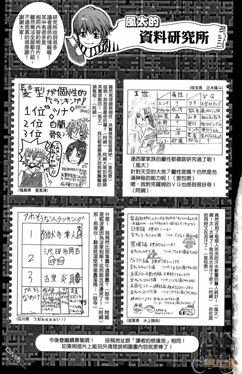 家庭教师reborn乙女攻略游戏漫画,第34卷188图