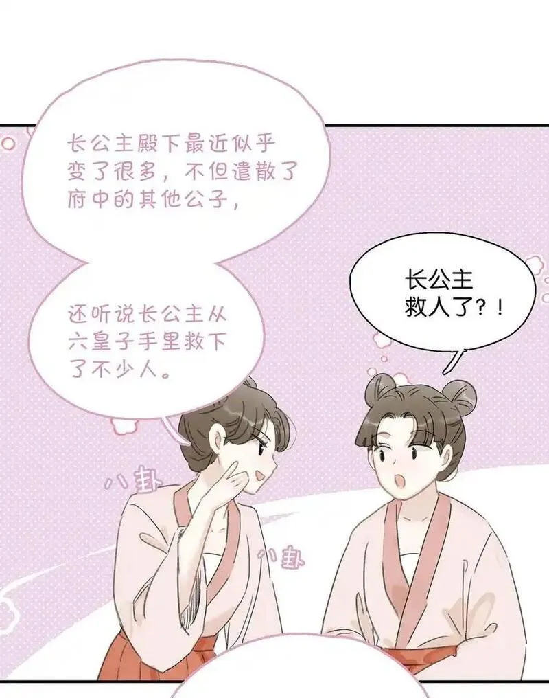 危！恶毒长公主开始恋爱脑漫画,048 对他有亲密举动，系统就会给我奖励！11图