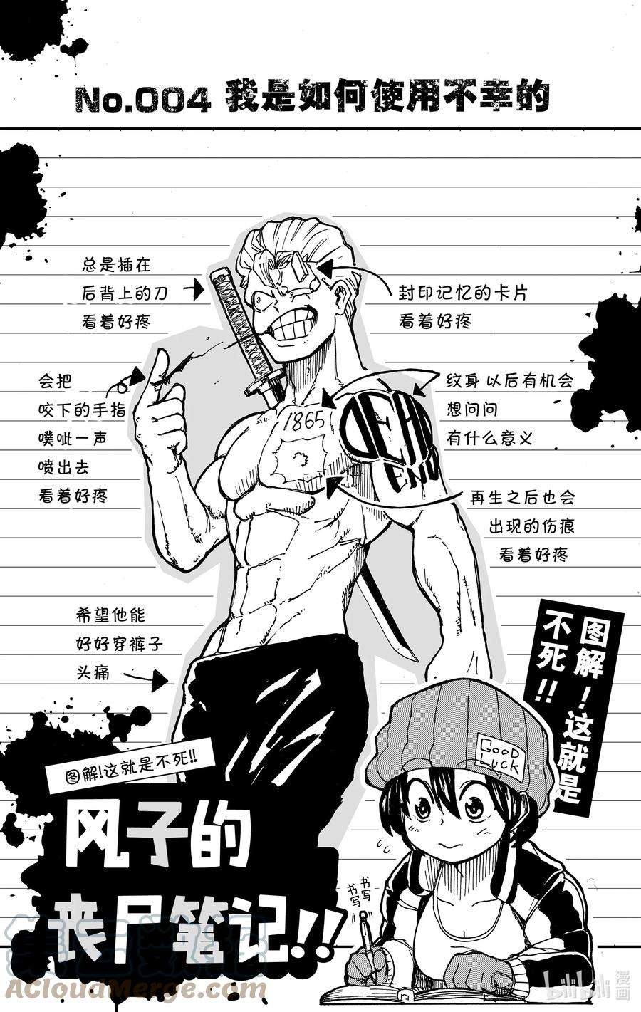 不死不幸漫画,No.004 我是如何使用不幸的1图