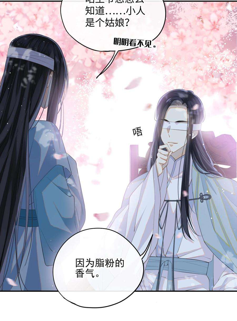 大佬要嫁盲夫君漫画,002 这男人竟如此可爱 12图