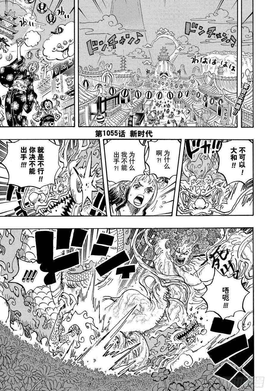 航海王动漫在线观看完整版免费漫画,第1055话 新时代 2图