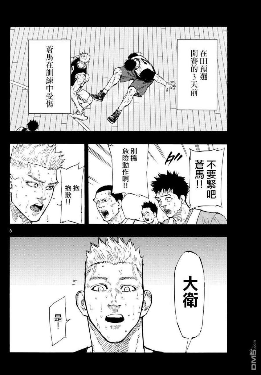 篮球梦Switch漫画,第134话 青之焰 8图