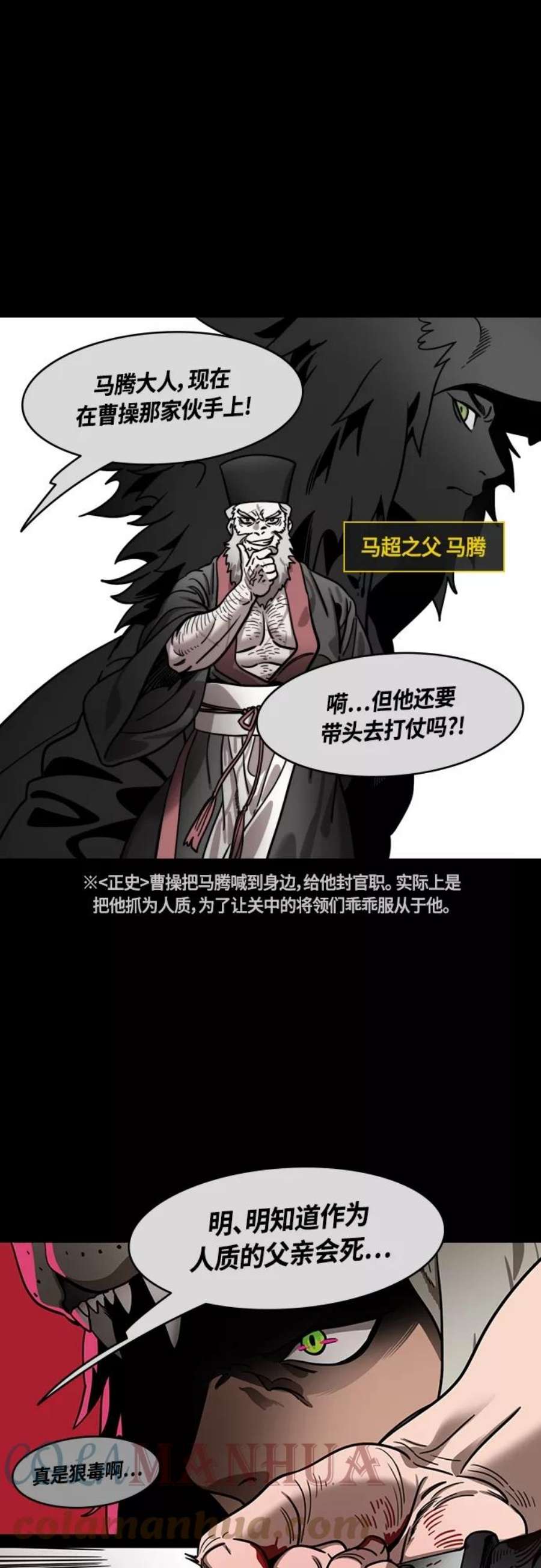 摩登三国漫画,[第421话] 入蜀-长胡须的家伙是曹操！ 9图