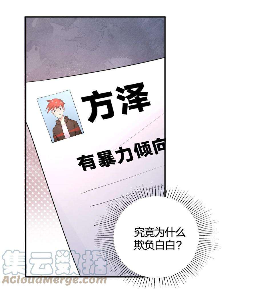 你再不理我，我就黑化了漫画,004 他的面具下 35图