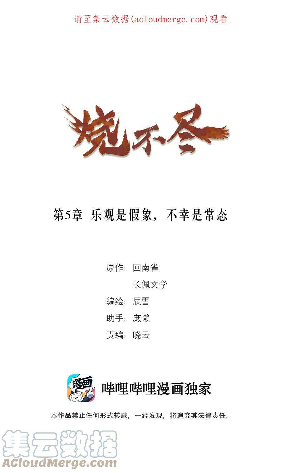 烧不尽漫画,第5章 乐观是假象，不幸是常态 1图