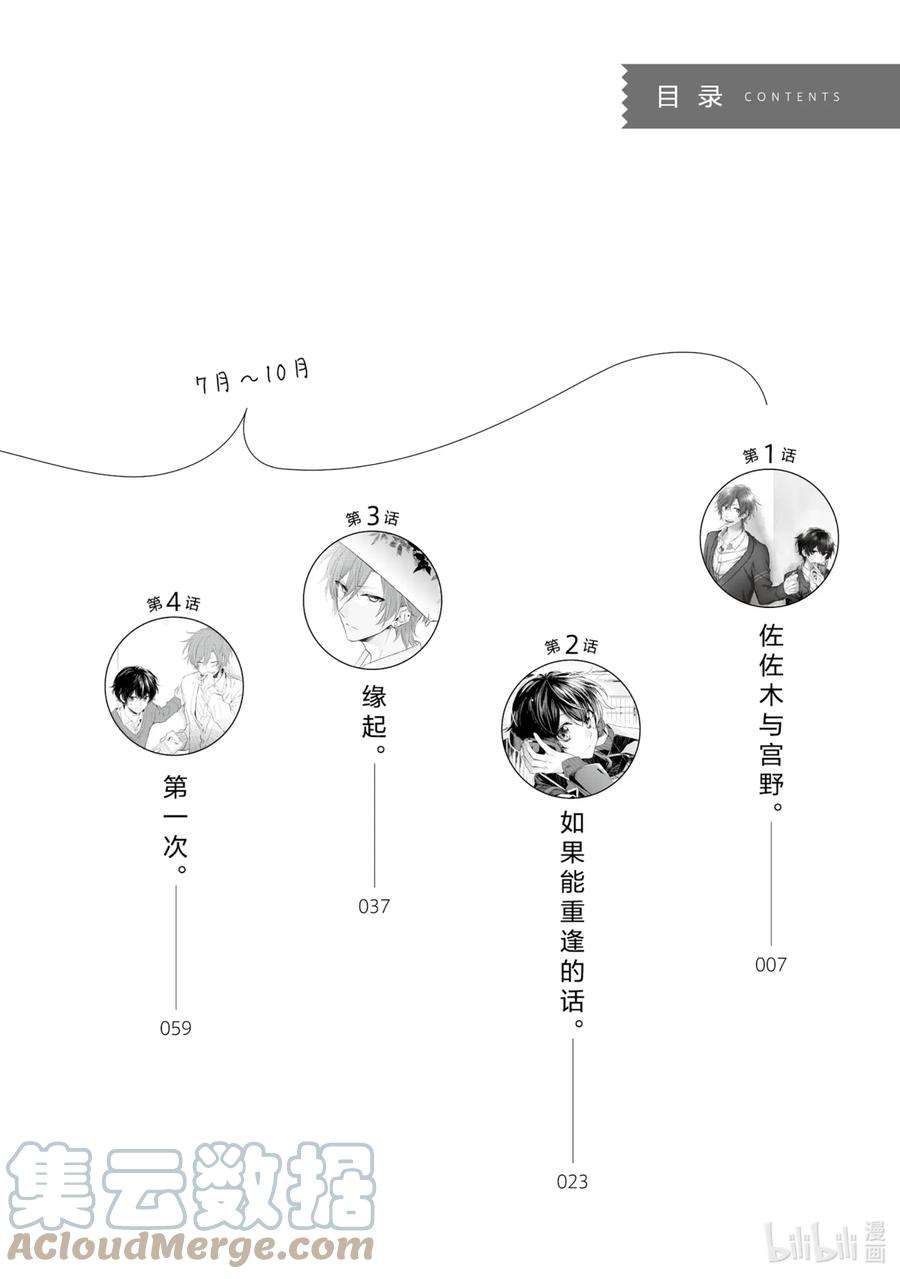 佐佐木与宫野漫画,1 佐佐木与宫野 5图