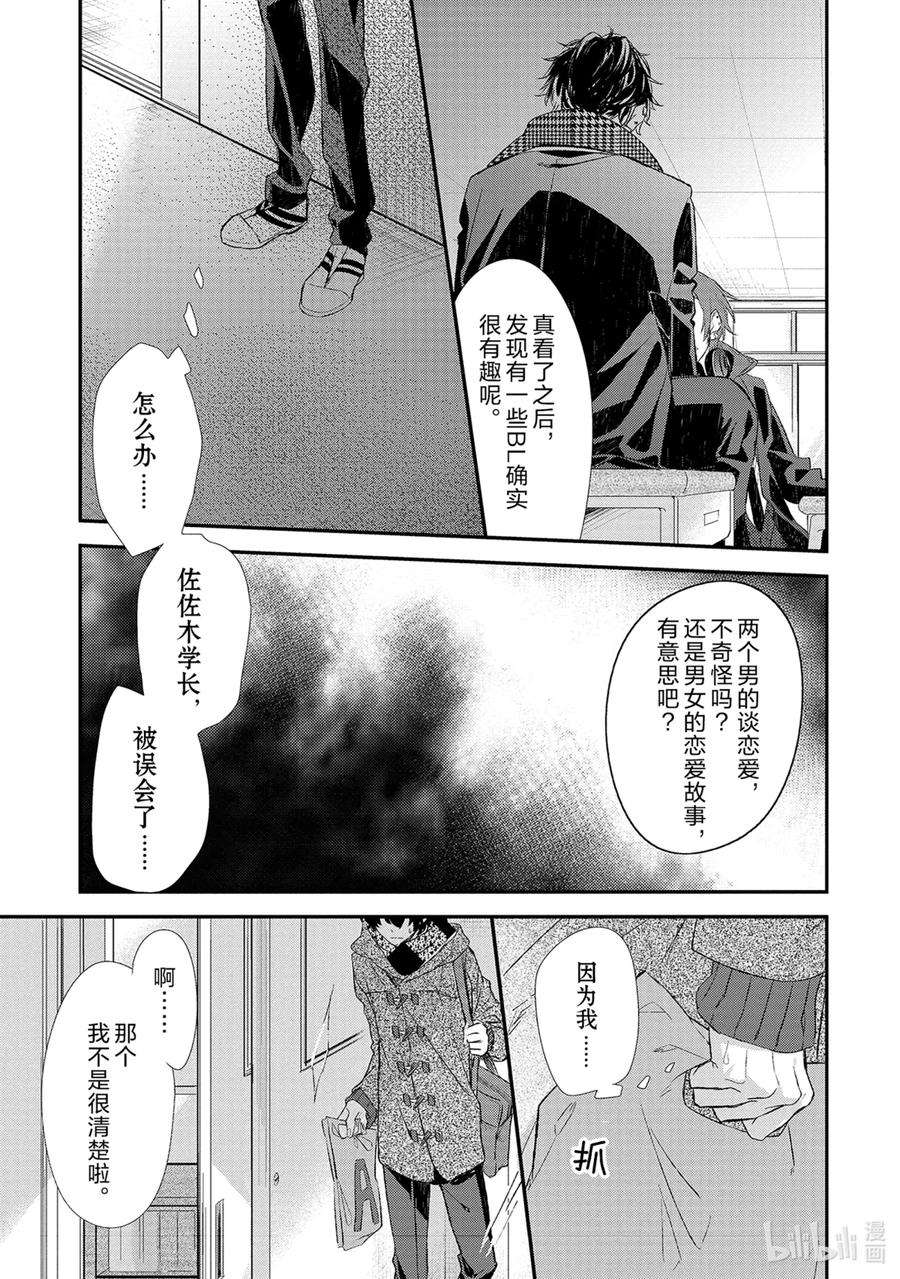 佐佐木与宫野动漫漫画,8 学长 22图